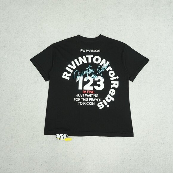 RIVINGTON ROI REBIS Paris Fashion Week 2023 T Shirt - Picture 5 of 6
